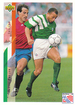 Terry Phelan Republic of Ireland Upper Deck World Cup 1994 Eng/Ita #168